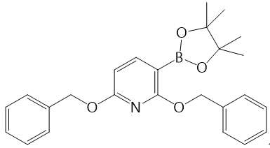 2,6-bis(benzyloxy)-3-(4,4,5,5-tetramethyl-1,3,2-dioxaborolan-2-yl)pyridine
