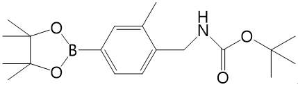 [2-Methyl-4-(4,4,5,5-tetramethyl-[1,3,2]dioxaborolan-2-yl)-benzyl]-carbamic acid tert-butyl es