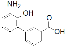 3'-amino-2'-hydroxybiphenyl-3-carboxylic acid