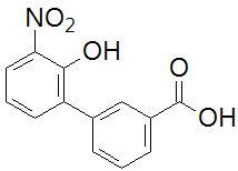 2'-Hydroxy-3'-Nitro-Biphenyl-3-Carboxylic Acid
