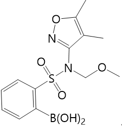 (2-(N-(4,5-dimethylisoxazol-3-yl)-N-(methoxymethyl)sulfamoyl)phenyl)boronic acid