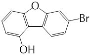 1-hydroxy-7-bromo-dibenzofuran
