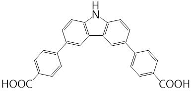 4,4'-(9H-carbazole-3,6-diyl)dibenzoic acid