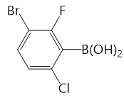 3-BroMo-6-chloro-2-fluorophenylboronic acid