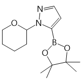 1-(Tetrahydropyran-2-yl)-1H-pyrazole-5-boronic acid pinacol ester