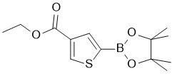 Ethyl 5-(tetraMethyl-1,3,2-dioxaborolan-2-yl)thiophene-3-carboxylate