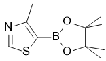 4-Methyl-thiazole-5-boronic acid picol ester