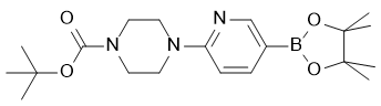 4-[5-(4,4,5,5-Tetramethyl-[1,3,2]dioxaborolan-2-yl)-pyridin-2-yl]-piperazine-1-carboxylic acid  tert-butyl-ester