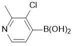 3-chloro-2-Methylpyridin-4-ylboronic acid