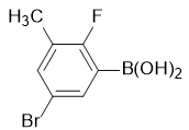 5-Bromo-2-fluoro-3-methylphenylboronic acid