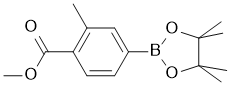 2-methyl-4-(4,4,5,5-tetramethyl-1,3,2-dioxaborolan-2-yl)methyl benzoate
