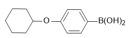 [4-(cyclohexyloxy)phenyl]boronic acid